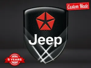 Jeep Étiquette Auto-Adhésive Pro Max Résistante Stylé Design